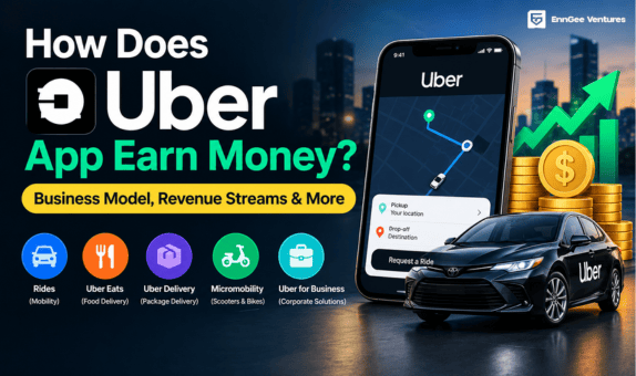 How Does Uber App Earn Money Business Model, Revenue Streams & More